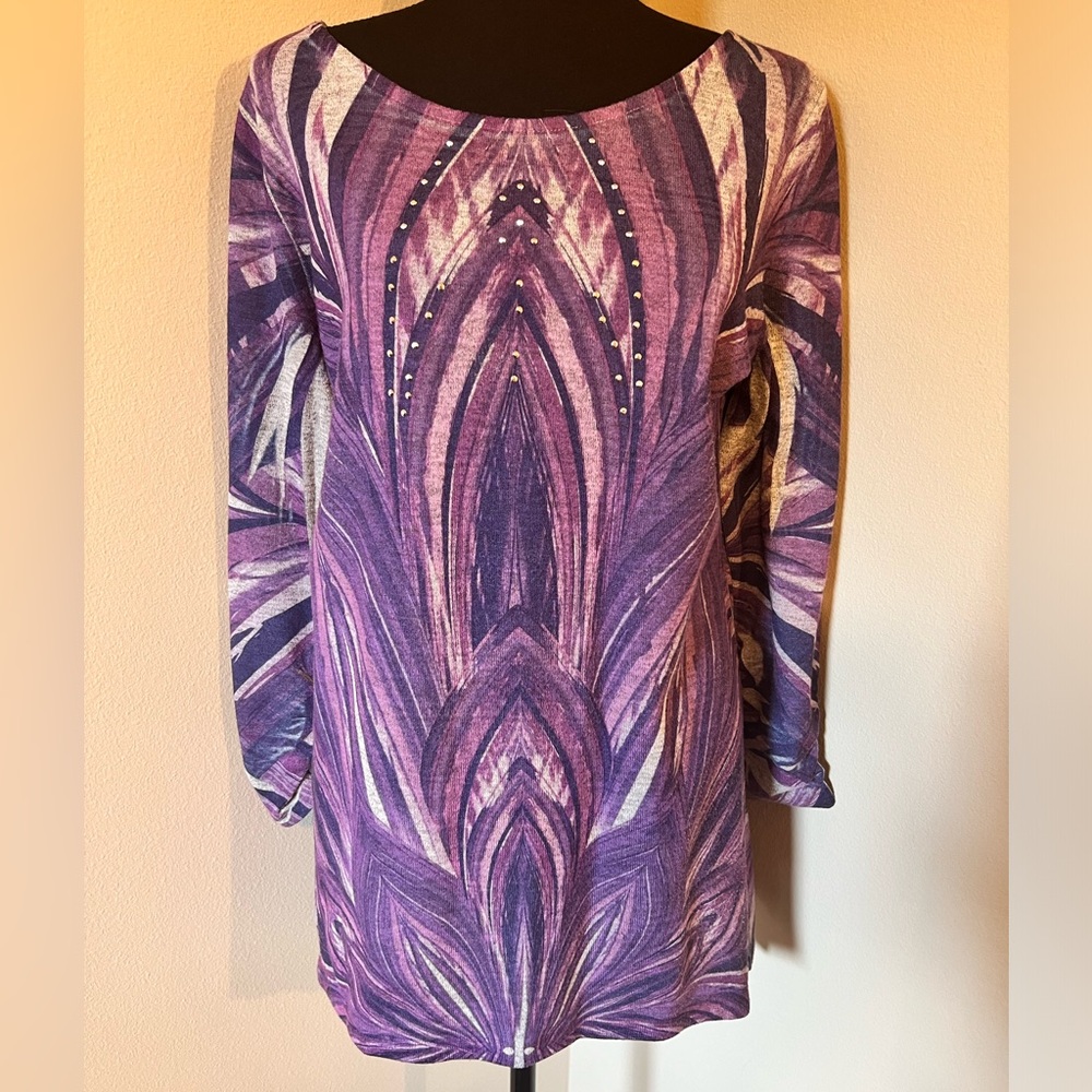 Kim Rogers Studded Stretch Top